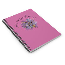 Load image into Gallery viewer, Love The Beauty In You Spiral Notebook