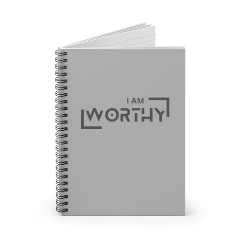 I Am Worthy Spiral Notebook