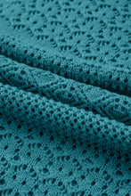 Load image into Gallery viewer, Lapis Mix Pattern Hollowed Knit Open Front Cardigan