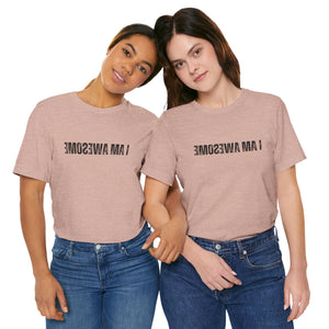 I Am Awesome Self-reflection Top
