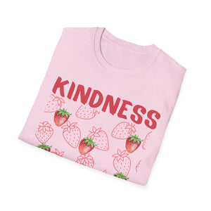 Kindness is My Jam T-Shirt, Cute Gift for Friends, Positive Quote Tee, Summer Style, Casual Wear, Birthday Present, Inspiring Apparel
