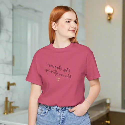 You are Stunning! Self-reflection Top