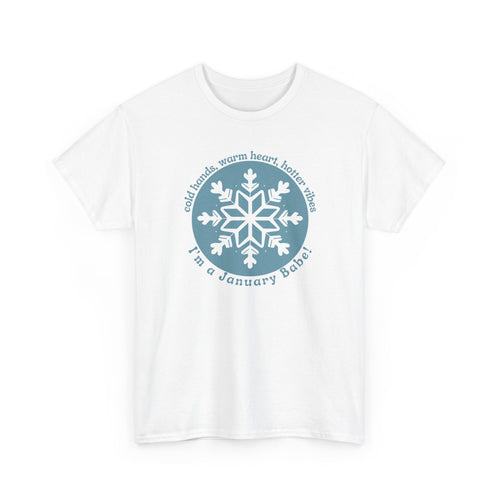 January Birth Month Tee