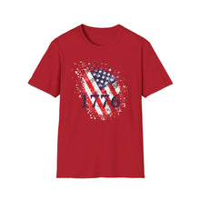 Load image into Gallery viewer, Patriotic 1776 T-Shirt, Celebratory Shirt, Independence Day Tee, 4th of July Apparel, Vintage American Flag Top, Unisex Casual Wear