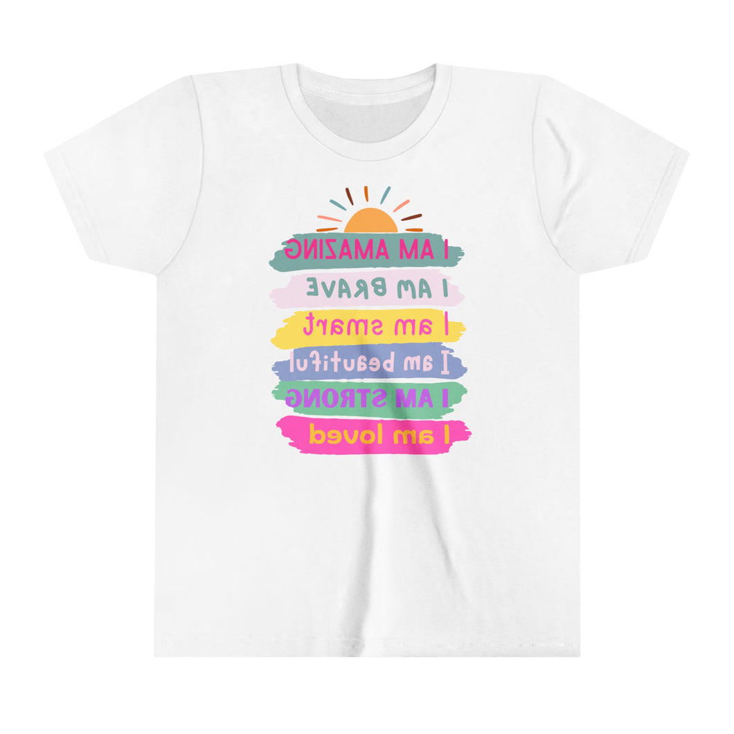 Youth Sunshine Affirmation Top