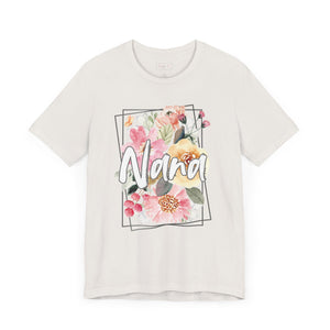 Floral 'Nana' Tee - Perfect Gift for Grandmothers