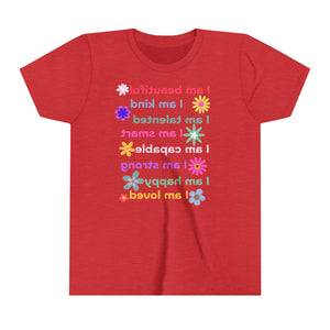 Youth Affirmations Self-Reflection Top