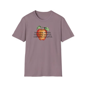 Teaching Minds, Touching Hearts Unisex Softstyle Top