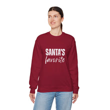 Load image into Gallery viewer, Crewneck Sweatshirt - &quot;Santa&#39;s Favorite&quot; Christmas Holiday Sweatshirt