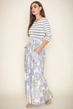 Load image into Gallery viewer, Plus Sash Maxi Dress With Pockets