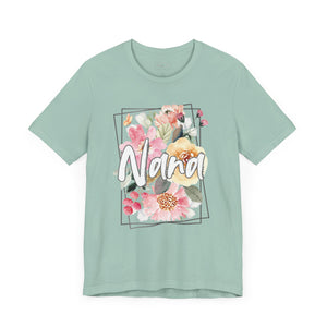 Floral 'Nana' Tee - Perfect Gift for Grandmothers