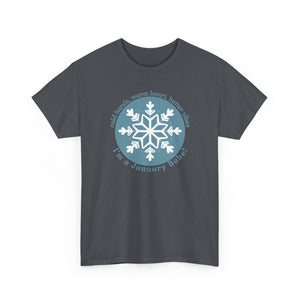 January Birth Month Tee