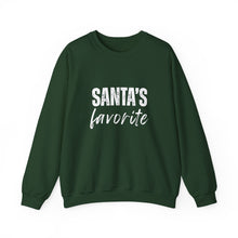 Load image into Gallery viewer, Crewneck Sweatshirt - &quot;Santa&#39;s Favorite&quot; Christmas Holiday Sweatshirt