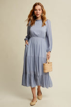 Load image into Gallery viewer, Feminine Boho Inspired Maxi Woven Dress