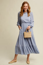 Load image into Gallery viewer, Feminine Boho Inspired Maxi Woven Dress