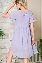 Load image into Gallery viewer, Swiss Dot Chiffon Dress