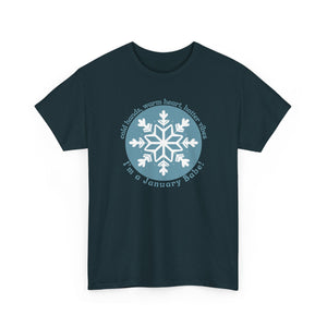 January Birth Month Tee
