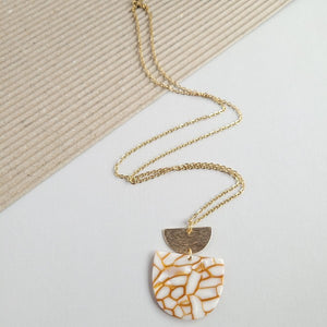 Harper Pumpkin Spice Necklace