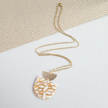 Load image into Gallery viewer, Harper Pumpkin Spice Necklace