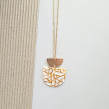 Load image into Gallery viewer, Harper Pumpkin Spice Necklace