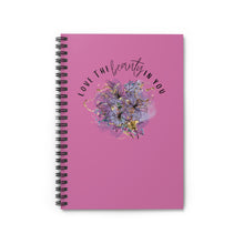 Load image into Gallery viewer, Love The Beauty In You Spiral Notebook