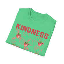 Load image into Gallery viewer, Kindness is My Jam T-Shirt, Cute Gift for Friends, Positive Quote Tee, Summer Style, Casual Wear, Birthday Present, Inspiring Apparel