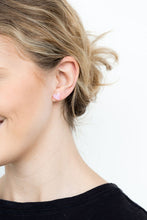 Load image into Gallery viewer, Hand Drawn Heart Studs - Pink