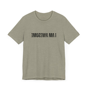 I Am Awesome Self-reflection Top