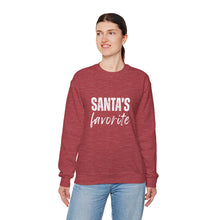 Load image into Gallery viewer, Crewneck Sweatshirt - &quot;Santa&#39;s Favorite&quot; Christmas Holiday Sweatshirt