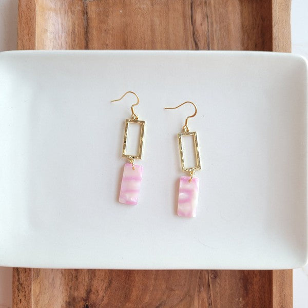 Raya Earrings - Bubblegum