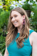 Load image into Gallery viewer, Avery Earrings - Paradise Pink