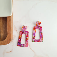 Load image into Gallery viewer, Avery Earrings - Paradise Pink