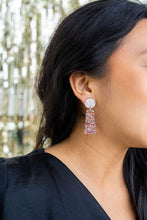 Load image into Gallery viewer, Mia Earrings - Rainbow Glitter