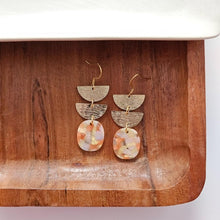 Load image into Gallery viewer, Elena Earrings - Orange Dream