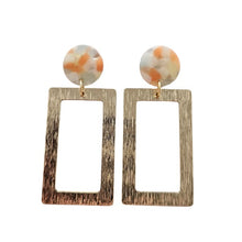 Load image into Gallery viewer, Rebecca Earrings - Orange Dream