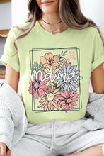 Load image into Gallery viewer, Mama Flower Mothers Day Graphic T Shirts