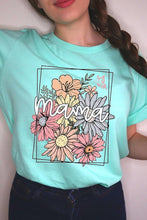 Load image into Gallery viewer, Mama Flower Mothers Day Graphic T Shirts