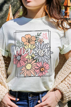 Load image into Gallery viewer, Mama Flower Mothers Day Graphic T Shirts
