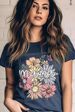 Load image into Gallery viewer, Mama Flower Mothers Day Graphic T Shirts