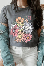 Load image into Gallery viewer, Mama Flower Mothers Day Graphic T Shirts
