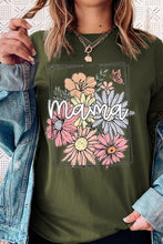 Load image into Gallery viewer, Mama Flower Mothers Day Graphic T Shirts