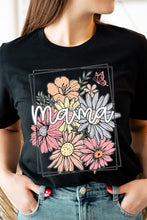 Load image into Gallery viewer, Mama Flower Mothers Day Graphic T Shirts