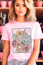 Load image into Gallery viewer, Mama Flower Mothers Day Graphic T Shirts