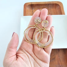 Load image into Gallery viewer, Georgia Earrings - Gold Flake