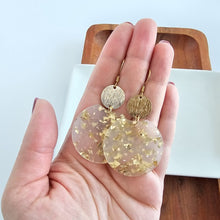 Load image into Gallery viewer, Zoey Earrings - Gold Flake