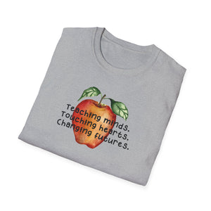Teaching Minds, Touching Hearts Unisex Softstyle Top