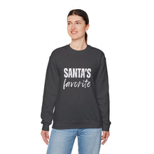Load image into Gallery viewer, Crewneck Sweatshirt - &quot;Santa&#39;s Favorite&quot; Christmas Holiday Sweatshirt