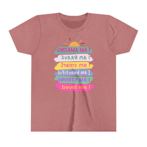 Youth Sunshine Affirmation Top