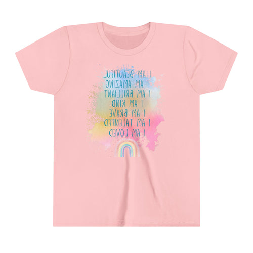 Youth Rainbow Affirmation Top