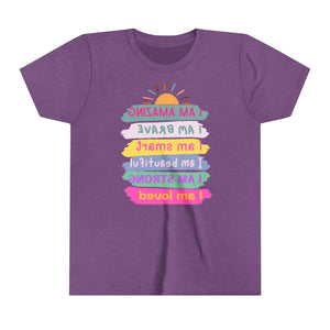 Youth Sunshine Affirmation Top